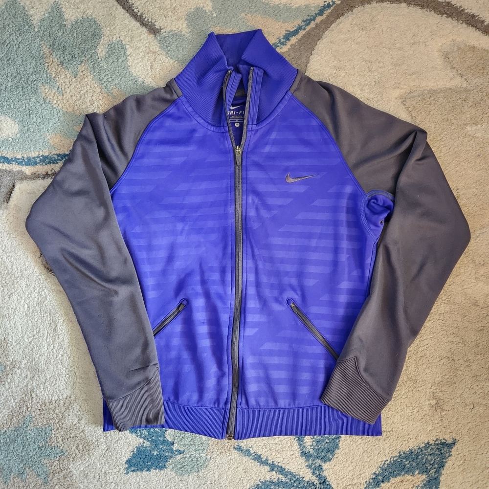 Women's Nike Dri-FIT Active Track Running Jacket Full Zip Size M